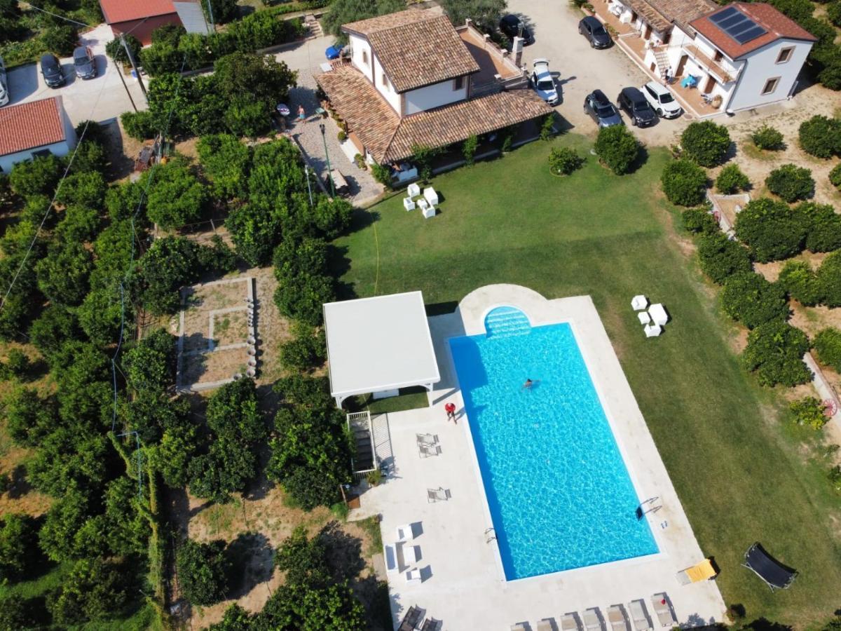 Agriturismo Trappeto Vecchio San Demetrio Corone Buitenkant foto