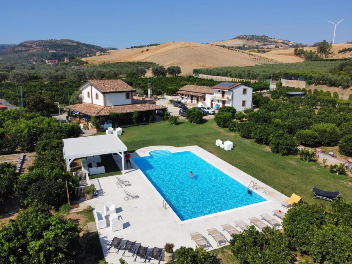 Agriturismo Trappeto Vecchio San Demetrio Corone Buitenkant foto
