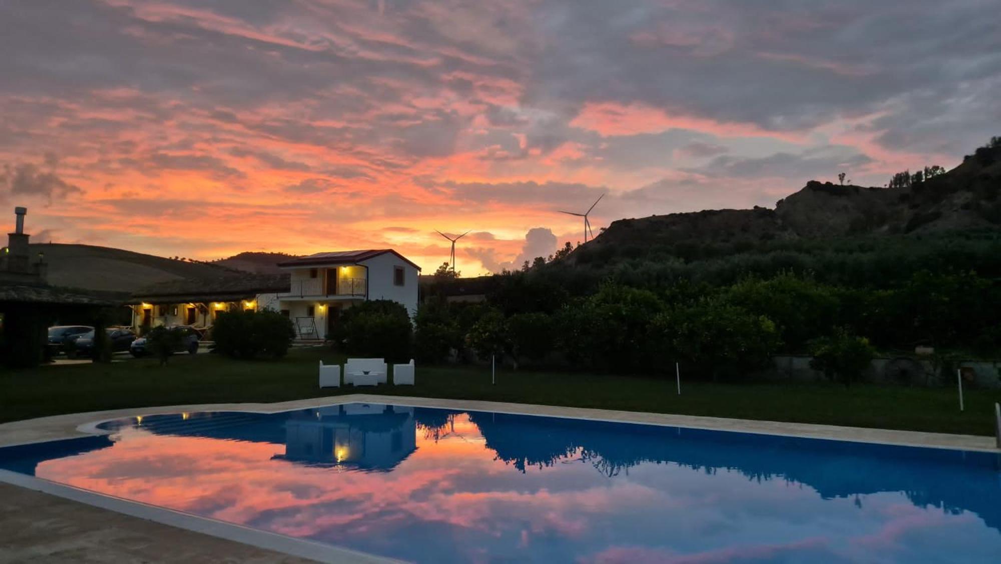 Agriturismo Trappeto Vecchio San Demetrio Corone Buitenkant foto